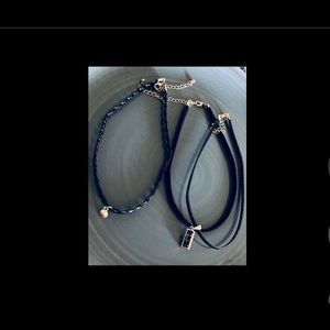 Set of 3 vintage chokers